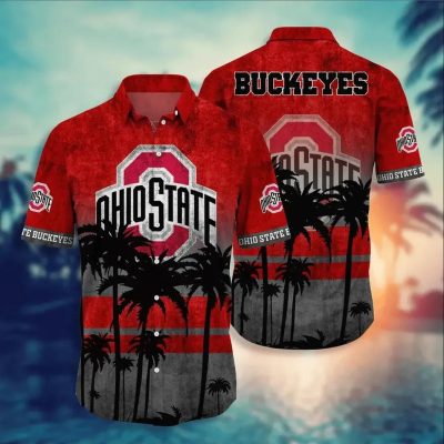 Ohio State Buckeyes Style Hot Trending Summer Aloha Hawaiian Shirt, NCAA Hawaiian Shirt