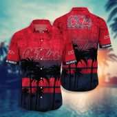 Ole Miss Rebels Aloha Hawaiian Shirt, NCAA Hawaiian Shirt