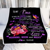 Oma Blanket From Grandkids Granddaughter We Made This Special Blanket Flower Personalized Blanket For Mom Mother S Day Gifts Blanket 2 Tmtnrn.jpg - demo10