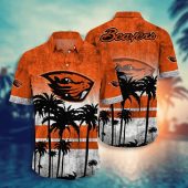 Oregon State Beavers Aloha Hawaiian Shirt, NCAA Hawaiian Shirt