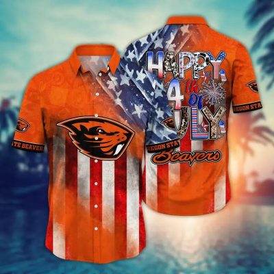 Oregon State Beavers NCAA Aloha Hawaiian Shirt 2, NCAA Hawaiian Shirt