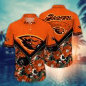 Oregon State Beavers NCAA Flower Aloha Hawaiian Shirt 4, NCAA Hawaiian Shirt