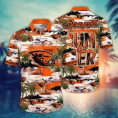 Oregon State Beavers NCAA Flower Aloha Hawaiian Shirt 8, NCAA Hawaiian Shirt