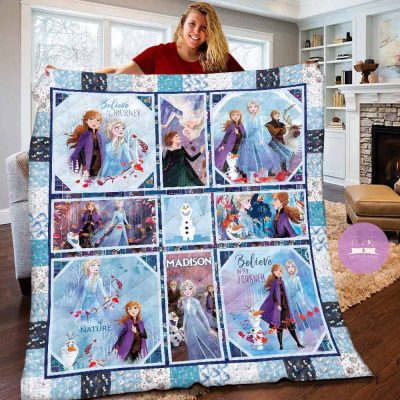 Personalized Disney Frozen Fleece Baby Blanket Personalized Disney Frozen Fleece Baby Blanket