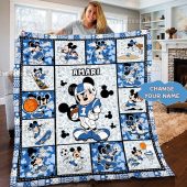 Personalized Disney Mickey Mouse Quilt Mickey Mouse Fleece Blanket Mickey Mouse Birthday Gifts Disney Christmas Gift For Kids - Musicdope90s