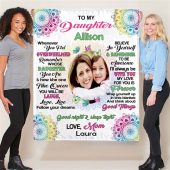 Personalized Name Photo To My Daughter Mandala Love From Mom Gift Ideas Blanket Blankets For Mothers Day Mother S Day Gifts Blanket 2 Stfn5m.jpg - demo10