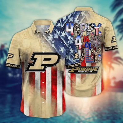 Purdue Boilermakers NCAA Aloha Hawaiian Shirt, NCAA Hawaiian Shirt