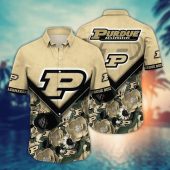 Purdue Boilermakers NCAA Flower Aloha Hawaiian Shirt 5, NCAA Hawaiian Shirt