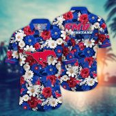 SMU Mustangs NCAA Flower Aloha Hawaiian Shirt 9, NCAA Hawaiian Shirt