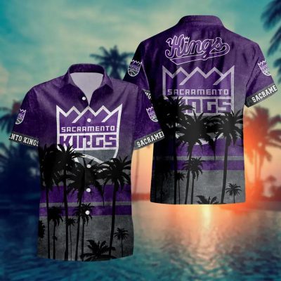 Sacramento Kings Aloha Hawaiian Shirt, NCAA Hawaiian Shirt