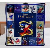 Sorcerer Mickey Fantasia Fleece Blanket, Disney Sofa Blanket, Walt Disney World, Bedding Decor, Magic Kingdom Disneyland - Musicdope90s
