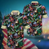 South Florida Bulls NCAA Flower Aloha Hawaiian Shirt, NCAA Hawaiian Shirt