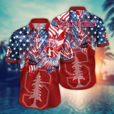 Stanford Cardinal NCAA Flower Aloha Hawaiian Shirt 11, NCAA Hawaiian Shirt