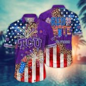 TCU Horned Frogs NCAA Aloha Hawaiian Shirt, NCAA Hawaiian Shirt