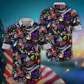 TCU Horned Frogs NCAA Flower Aloha Hawaiian Shirt 13, NCAA Hawaiian Shirt