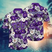 TCU Horned Frogs NCAA Flower Aloha Hawaiian Shirt 7, NCAA Hawaiian Shirt