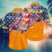 Tennessee Volunteers NCAA Flower Aloha Hawaiian Shirt 11, NCAA Hawaiian Shirt