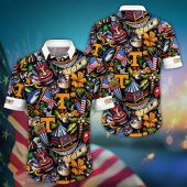 Tennessee Volunteers NCAA Flower Aloha Hawaiian Shirt 14, NCAA Hawaiian Shirt