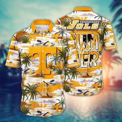 Tennessee Volunteers NCAA Flower Aloha Hawaiian Shirt 8, NCAA Hawaiian Shirt