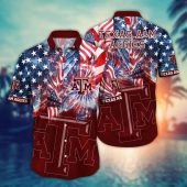 Texas A&M Aggies NCAA Flower Aloha Hawaiian Shirt 11, NCAA Hawaiian Shirt