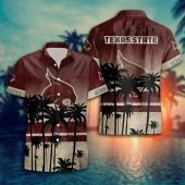 Texas State Bobcats Style Hot Trending Summer Aloha Hawaiian Shirt, NCAA Hawaiian Shirt