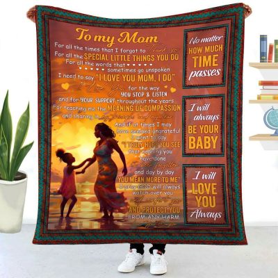 Thanks For All The Special Little Thing You Do Mom Blanket, Blankets For Mothers Day