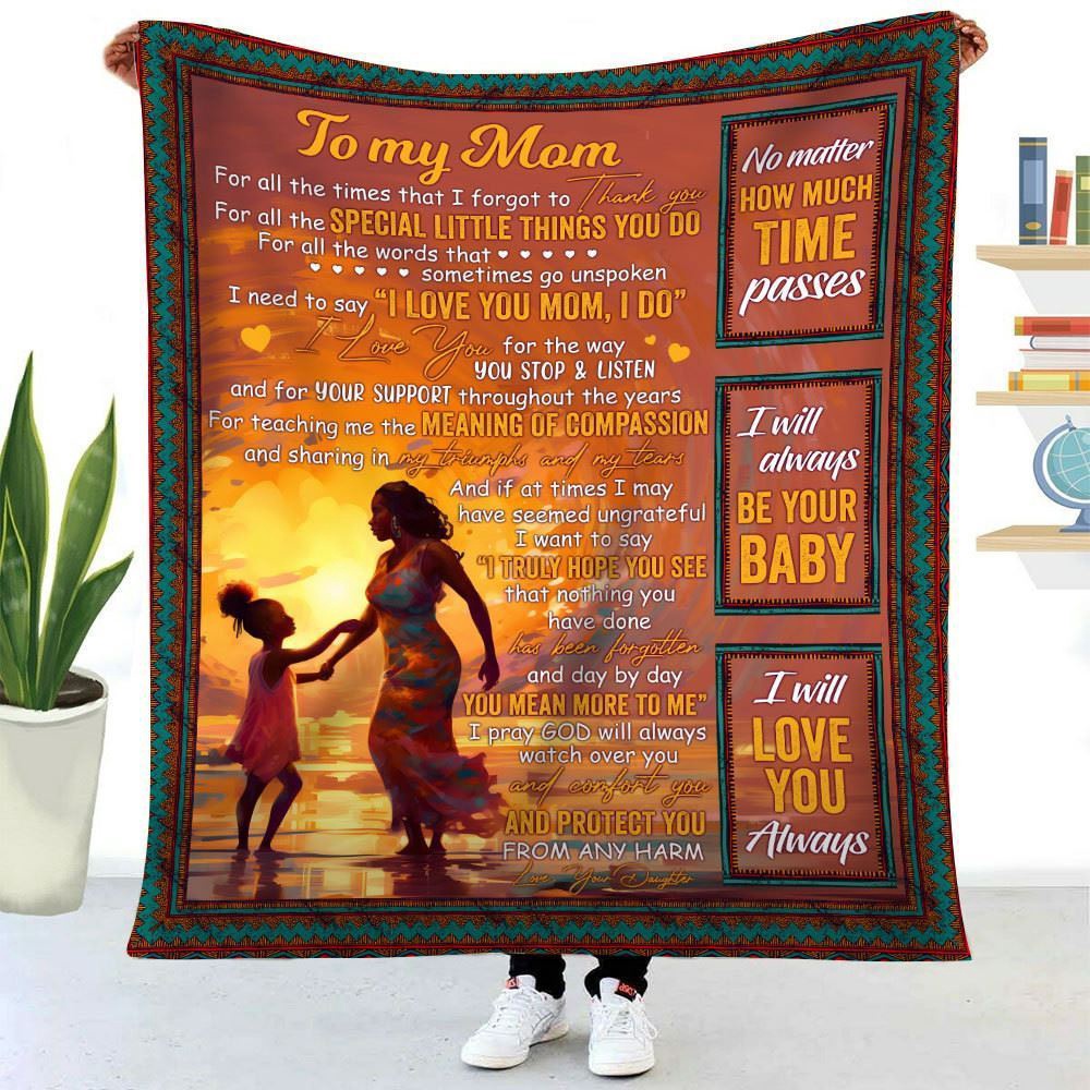 Thanks For All The Special Little Thing You Do Mom Blanket, Blankets For Mothers Day
