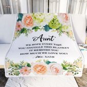 To My Aunt Blanket From Niece Nephew How Much We Love You Flower Personalized Blanket For Mom Mother S Day Gifts Blanket 2 Ozf9wn.jpg - demo10