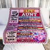 To My Aunt Blanket From Niece Nephew Wood I Am Blessed You Are Personalized Blanket For Mom Mother S Day Gifts Blanket 2 Mjfhes.jpg - demo10