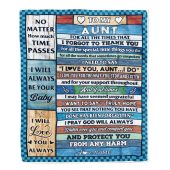 To My Aunt Blanket From Niece Nephew Wood I Love You Thank You Personalized Blanket For Mom Mother S Day Gifts Blanket 1 Gbejqa.jpg - demo10