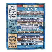 To My Aunt Blanket From Niece Nephew Wood Thank You For Being Personalized Blanket For Mom Mother S Day Gifts Blanket 1 Xrepow.jpg - demo10