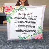 To My Bestie Bff Blanket From Friend How Amazing You Are Flower Gifts For Friendship Blanket Blankets For Mothers Day 2 Ir6fff.jpg - demo10