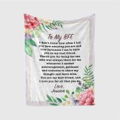 To My Bestie Bff Blanket From Friend How Amazing You Are Flower Gifts For Friendship Blanket Blankets For Mothers Day 3 Wjj7yd.jpg - demo10