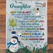 To My Daughter Christmas Gift Ideas Xmas Dad Love You Blanket Blankets For Mothers Day 2 Myj877.jpg - demo10