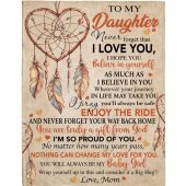 To My Daughter Dreamcatcher Dad Love You Gift Ideas Blanket Blankets For Mothers Day 2 Pbovy2.jpg - demo10