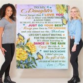 To My Daughter I Love You Gift Ideas From Mom Blanket Blankets For Mothers Day 3 Mnhlw1.jpg - demo10