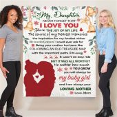 To My Daughter Mom Love You Christmas Gift Ideas Blanket Blankets For Mothers Day 3 Dvmr6c.jpg - demo10