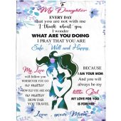 To My Daughter Mom Love You Forever Gift Ideas Blanket Blankets For Mothers Day 1 Fjoh7p.jpg - demo10