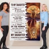 To My Daughter Mom Love You Proud You Lion Gift Ideas Blanket Blankets For Mothers Day 2 Pfweoe.jpg - demo10