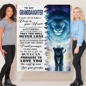 To My Granddaughter Grandpa Love You Lion Gift Ideas Blanket Blankets For Mothers Day 3 Cgijls.jpg - demo10