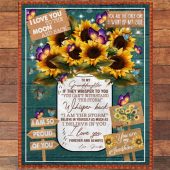 To My Granddaughter Grandpa Love You Sunflower Gift Ideas Blanket Blankets For Mothers Day 3 Qxnenf.jpg - demo10