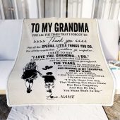 To My Grandma Blanket From Grandson For All The Times That I Forgot To Thank You Mother Day Blanket Personalized Blanket For Mom 2 Vsapao.jpg - demo10