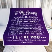 To My Granny Blanket From Grandkids I Love You With A Special Love Mother Day Blanket Personalized Blanket For Mom 2 Hnes0l.jpg - demo10