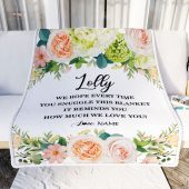 To My Lolly Blanket From Grandkids How Much We Love You Flower Mother Day Blanket Personalized Blanket For Mom 2 Wncaas.jpg - demo10