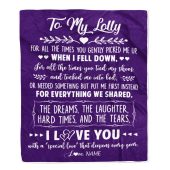 To My Lolly Blanket From Grandkids I Love You With A Special Love Mother Day Blanket Personalized Blanket For Mom 1 Jqsjgh.jpg - demo10