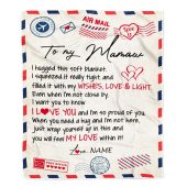 To My Mamaw Blanket From Grandkids Grandson Air Mail Letter I Love You Mother Day Blanket Personalized Blanket For Mom 1 M9yclb.jpg - demo10