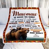 To My Mawmaw Blanket From Granddaughter Grandson Bear I Love You Mother Day Blanket Personalized Blanket For Mom 2 Ug7clp.jpg - demo10