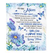 To My Mom Blanket From Daughter Son Butterfly I Am Forever Grateful Mom Mother Day Blanket Personalized Blanket For Mom 1 Iz0ajc.jpg - demo10