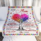 To My Mom Blanket From Daughter Son Never Forget That I Love You You Mean The World To Me Mother Day Blanket Personalized Blanket For Mom 2 Czp6ow.jpg - demo10