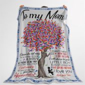 To My Mom Blanket From Son Colorful Tree Always Be My Loving Mother Blanket Blankets For Mothers Day 2 U46o7p.jpg - demo10